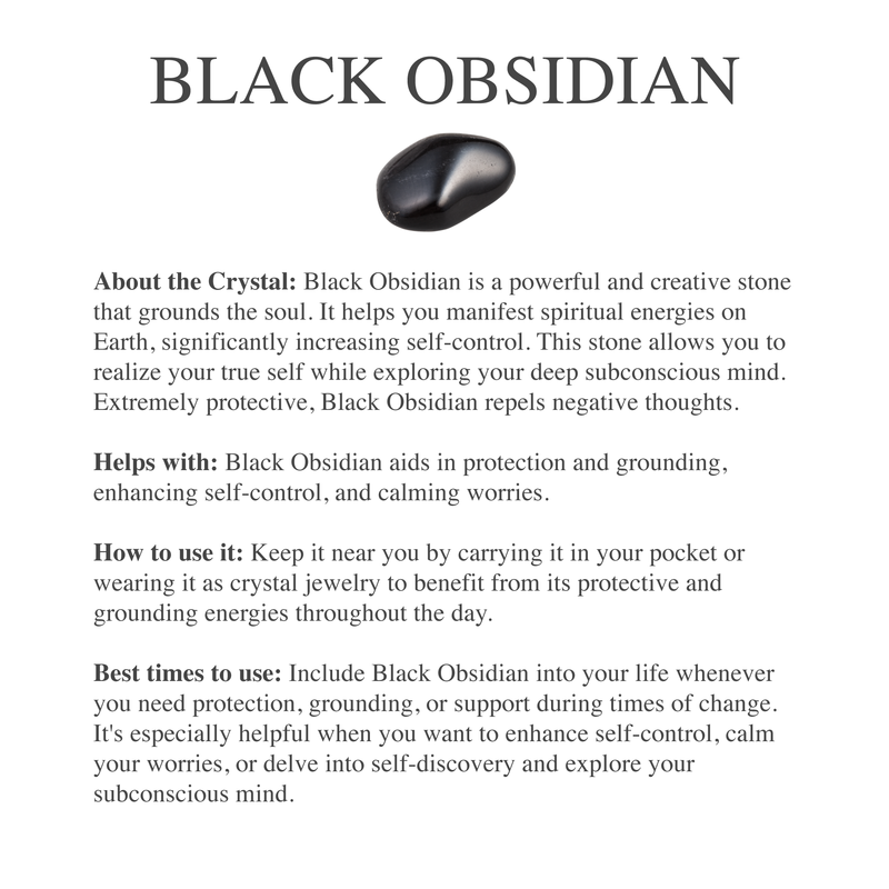 Black Obsidian Point Earrings