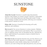 Sunstone Set