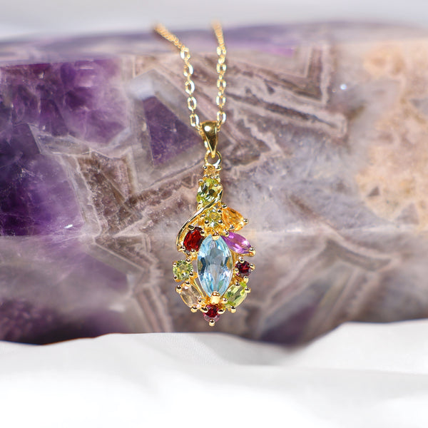 Fairy Twist Crystal Necklace