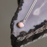 Rare Pink Opal Necklace