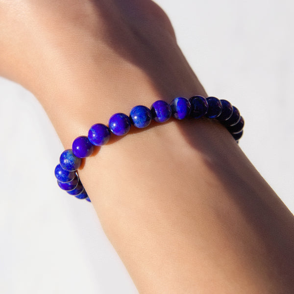 Lapis Lazuli Crystal Bracelet.