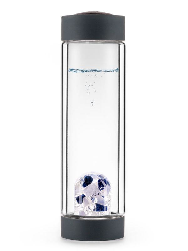 VIA HEAT "Balance" Crystal Water Bottle